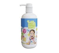 Natural Face & Finger Paint - Distributeur bouteille de 1000 ML - Blanc