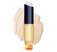Natural Foundation Stick, Finish Concealer with Built-In-Brush, Temperature-Adaptive Face Makeup for smooth Coverage, Long Lasting Stick Wedding Stage Date Night Beach Travel, Gift for Mother