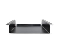Natural Goods Berlin 1x compartiment de la table LADE, tiroir, organisateur de bureau, boîte de rangement, base plate en métal pour le bureau, la cuisine et la salle de bain (Noir, 300 x 300mm)