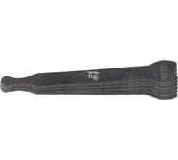 Natural Goods Berlin attache-câbles KLETTE, bande velcro, courroies de câbles, refermable pour câbles et cordons, noir, 6 pièces