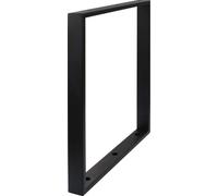 Natural Goods Berlin CADRE d'étagère, support d'étagère, support d'étagère, étagère murale, console murale, noir, 1 pièce