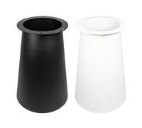 Natural Goods Berlin Conical - Colonne de table - En métal blanc - 72 cm - Structure moderne - Pied pour table de salle à manger revêtu par pulvérisation - Base conique pour plateau de table - Largeur