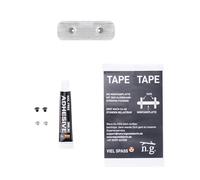Natural Goods Berlin KLEAN Kit de Collage pour Salle de Bain | Fixation Murale Facile sans perçage | pour la Fixation adhésive sur carrelage | Idéal pour Le Montage Mural | Porte-Savon 44x25 mm