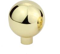 Natural Goods Berlin Poignée de meuble BALL, Bouton de meuble, Poignée d'armoire, Bouton pour tiroir et porte, Or, 1 pièce