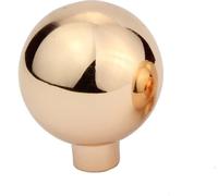Natural Goods Berlin Poignée de meuble BALL, bouton de meuble, poignée d'armoire, bouton pour tiroir et porte, or rose, 1 pièce