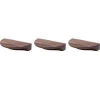 Natural Goods Berlin poignées de meubles rondes HALBMOND, 64mm distance entre les trous, boutons d'armoires adaptés aux portes de 15-22mm d'épaisseur, poignées pour armoires de cuisine, commodes, side
