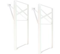 Natural Goods Berlin Support de meuble BIERZELT, DIY garniture de tente à bière, support de table pliable, support de banc, garniture de tente fixe, inoxydable, H70,3 x L42cm - Table de salle à manger