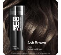 Natural Hair Fibers-28g-Densifying Powder-15s Hair Loss Mask-For Men And Women (Ash Brown)