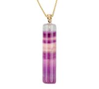 Natural Healing gemstonee - Pendant Necklace - Healing Crystal gemstonee - Adjustable Gemstones Pendant Necklace | Natural Crystal Stone Jewelry With Comfortable Chain, Elegant Spiritual