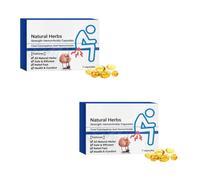 Natural Herbal Strength Hemorrhoid Capsules,Complément Végétal 7 Gélules | Formule à Base d'Herbes Naturelles, soulagement rapide des hémorroïdes pour femmes et hommes, Naturelles pour le Confort Quot