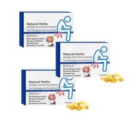 Natural Herbal Strength Hemorrhoid Capsules,Complément Végétal 7 Gélules | Formule à Base d'Herbes Naturelles, soulagement rapide des hémorroïdes pour femmes et hommes, Naturelles pour le Confort Quot