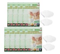 Natural Ingredients, Easy to Apply, Invisible Under Clothes, Ideal for Men and Women Moringa x Berberine Patch 10 in 1 Nano Microneedle Slimming Patch,