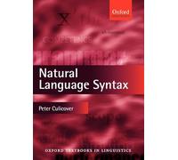 Natural Language Syntax (Oxford Textbooks in Linguistics)
