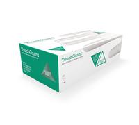 Natural Latex Disposable Gloves,Powder-Free,Box Of 100,Large