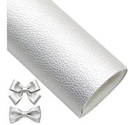 Natural Leather Sheet, Thick Pebble Grain, Textured Upholstery Fabric with Backing, Solid Cowhide Material, Repair Sofa Supplies, Versatile Sewing Handbag Pouches Hair Bows Decor