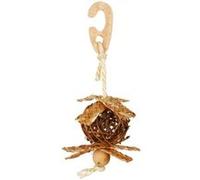 Trixie Boule en osier Natural Living – avec matériel de nidification – Ø 5,5/18 cm