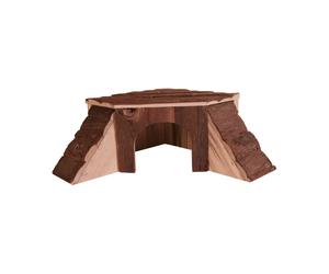 Natural living casetta angolare thordis 35x15x37/37cm Trixie