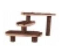 TRIXIE 6214 Natural Living Escalier pour Petits Animaux, 38 × 24 cm