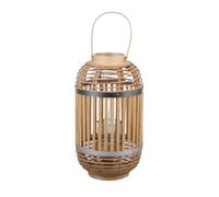 Natural Living Lanterne Saigon en Bambou ET Metal DIAM 21CM X H38CM