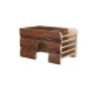 Trixie Maison Ila Natural Living pour petit animal domestique – 40×25×29 cm – avec support à foin