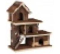 Natural Living Maison Tammo, 25 × 30 × 12 Cm - Mon Animalerie