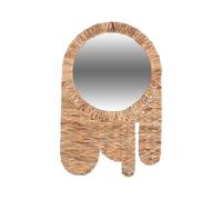 NATURAL LIVING" Miroir Boho PM en Jacinthe d'eau 37XH58CM