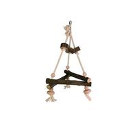 Trixie Tour Natural Living avec cordes, 34 cm pour perruches et canaris