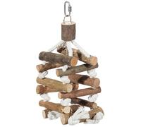 Trixie Tour Natural Living avec cordes, 34 cm pour perruches et canaris