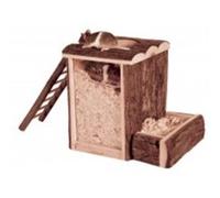 TRIXIE 62001 Natural Living Tour de Jeu et Terrier 20 × 20 × 16 cm