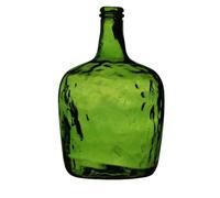 NATURAL LIVING Vase Dame Jeanne 8L Emeraude en Verre Recycle D21CM XH36,5CM