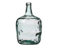 NATURAL LIVING Vase Dame Jeanne 8L en Verre Recycle DIAM 21CM X H36,5CM