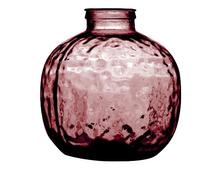 Natural Living VASE Louise 15L Rubi en Verre Recycle DIAM 32CM X H35CM