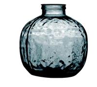 Natural Living Vase Louise 15L Saphir en Verre Recycle DIAM 32CM X H35CM