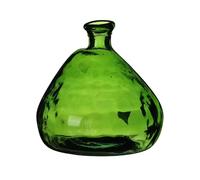 NATURAL LIVING Vase Mila 10L Emeraude en Verre Recycle D33CM X H33CM