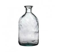 NATURAL LIVING Vase Victoria 1,1L en Verre Recycle DIAM 11CM X H20CM