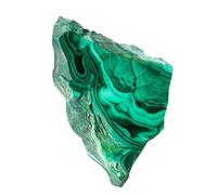 Natural Malachite Polished Slice,Raw Crystal Slices Polished Malachite Stone | Mental Clarity Home Stone Interior Transformation Decoration Jewelry Crafting Accessories For Bedside, Living Room