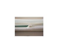 Natural Matelas Latex Naturel 80 Kg/m3 - DEHOUSSABLE - Hauteur 21 cm - Soutien Souple - Compatible literies électriques (140x200)
