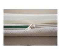 Natural Matelas 90x200 Souple en Latex Naturel 80 Kg/m3 - DEHOUSSABLE - 21 cm - Compatible literies électriques King of Dreams G