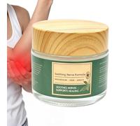 Natural Mineral Rub, Calming Magnesium Balm, 50g Portable Tube with Smooth Texture, Gentle Body Comfort Salve, Topical Ointment with Fast Absorption, Soothing Formulas for Knee and Neck