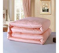 Natural Mulberry Silk Quilt Four Seasons Duvets Comforters King Queen Twin Full Size (Color : D Size : 2.02.3m 6 Catty) (B 2.0 * 2.3m 4 Catty)