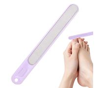 Natural Nail File | Rectangular Non-Slip Handle Portable
