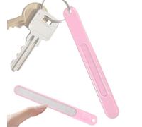 Natural Nail File | Rectangular Non-Slip Handle Portable