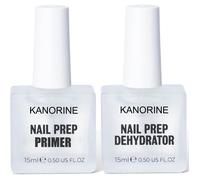 Natural Nail Prep Apprêt Déshydraté Et Sans Acide, Primer Ongle Vernis Semi Permanent Et Nail Déshydrateur Set,Déshydrateu[YG479]