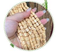 Natural o Bead ains Panneau de séparation pour porte, chambre à coucher, cuisine, terrasse et balcon - Moustiquaire suspendue Sn L 90 x H 200 cm Slish Home Decor