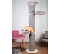 Natural Paradise Jasmine XXL Colonne à chat | Diamètre : 27 cm | Hauteur : 219 cm | Gris clair