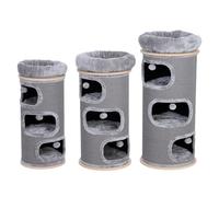 Natural Paradise - Tour pour chat Primrose | Tour pour chat stable avec tapis en sisal robuste | Gris clair (Gris clair, XL - 93 cm)