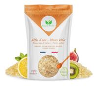 Natural Probio® Kéfir d'eau - Kit de démarrage de Culture - Grains de Kéfir de Fruit + Notice, Recette et Conseils + Accès Ebook (10g déshydraté / 60g réhydraté) - Fabriqué en France