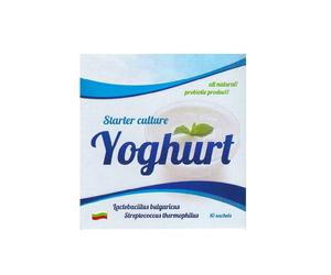 Natural Probiotic Selection Ferments Yaourt - Pack de 10 Sachets de Culture lyophilisée pour Yogourt Nature