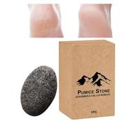 Natural Pumice Stone 2 Sided Foot Callus Remover For Dry Cracked Skin | Double Sided Stone Gently Exfoliates Rough Heels And Smooths Feet In The Shower. Great For Home Spa And Travel Care.