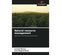 Natural resource management: Approach to the Portuguese panorama